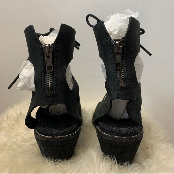 WOOLRICH Mohave Arroyo lace up heels - Picture 4 of 8